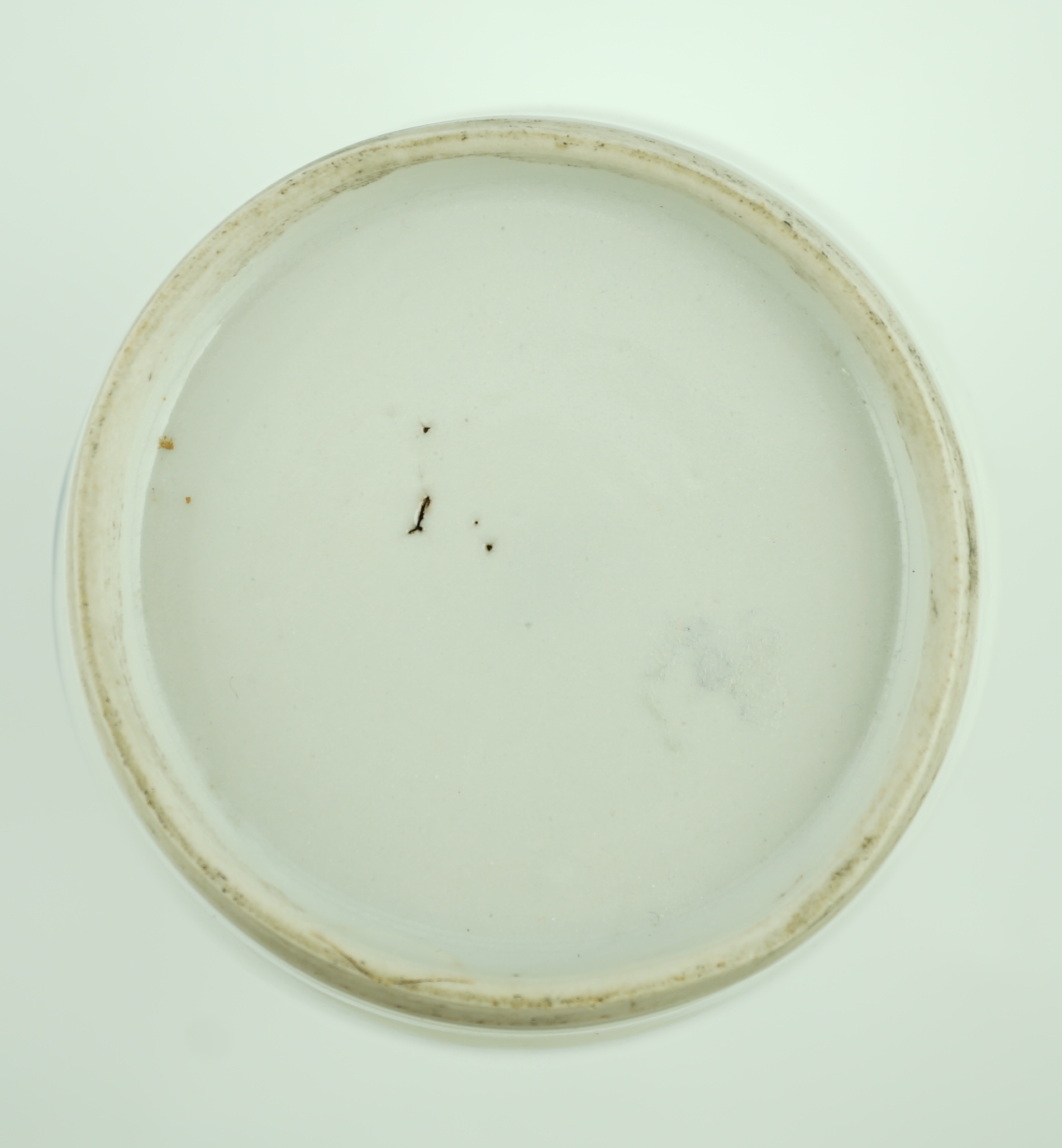 A Chinese blue and white ‘peonies and bamboo’ vase, Jiaqing period